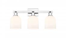 Innovations Lighting 716-3W-PC-G558-6GWH - Bella - 3 Light - 25 inch - Polished Chrome - Bath Vanity Light