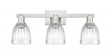 Innovations Lighting 716-3W-SN-G442 - Brookfield - 3 Light - 25 inch - Brushed Satin Nickel - Bath Vanity Light