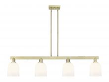 Innovations Lighting 716-4I-AB-G558-6GWH - Bella - 4 Light - 48 inch - Antique Brass - Stem hung - Island Light