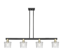 Innovations Lighting 716-4I-BAB-G402 - Niagara - 4 Light - 49 inch - Black Antique Brass - Stem hung - Island Light