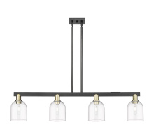 Innovations Lighting 716-4I-BAB-G558-6CL - Bella - 4 Light - 48 inch - Black Antique Brass - Stem hung - Island Light