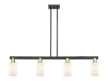 Innovations Lighting 716-4I-BAB-G801 - Clymer - 4 Light - 47 inch - Black Antique Brass - Stem hung - Island Light