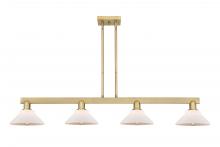 Innovations Lighting 716-4I-BB-G131 - Orwell - 4 Light - 51 inch - Brushed Brass - Stem hung - Island Light