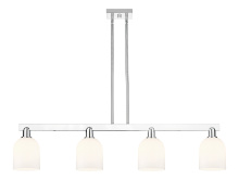 Innovations Lighting 716-4I-PC-G558-6GWH - Bella - 4 Light - 48 inch - Polished Chrome - Stem hung - Island Light