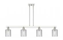 Innovations Lighting 716-4I-PN-G112 - Cobbleskill - 4 Light - 48 inch - Polished Nickel - Stem hung - Island Light