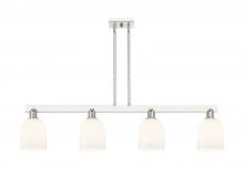 Innovations Lighting 716-4I-PN-G558-6GWH - Bella - 4 Light - 48 inch - Polished Nickel - Stem hung - Island Light