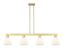 Innovations Lighting 716-4I-SG-GBD-751 - Bristol - 4 Light - 50 inch - Satin Gold - Stem hung - Island Light