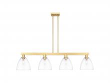 Innovations Lighting 716-4I-SG-GBD-92 - Bristol - 4 Light - 52 inch - Satin Gold - Stem hung - Island Light
