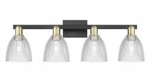 Innovations Lighting 716-4W-BAB-G382 - Castile - 4 Light - 33 inch - Black Antique Brass - Bath Vanity Light