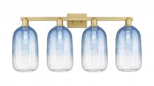 Innovations Lighting 716-4W-BB-G482-7SB - Brookhaven Cloche - 4 Light - 36 inch - Brushed Brass - Bath Vanity Light