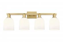 Innovations Lighting 716-4W-BB-G558-6GWH - Bella - 4 Light - 33 inch - Brushed Brass - Bath Vanity Light
