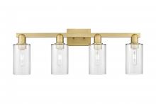 Innovations Lighting 716-4W-BB-G802 - Clymer - 4 Light - 31 inch - Brushed Brass - Bath Vanity Light
