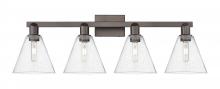 Innovations Lighting 716-4W-OB-GBC-84 - Berkshire Glass - 4 Light - 35 inch - Oil Rubbed Bronze - Bath Vanity Light