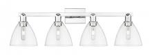 Innovations Lighting 716-4W-PC-GBD-752 - Bristol - 4 Light - 35 inch - Polished Chrome - Bath Vanity Light