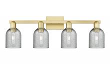 Innovations Lighting 716-4W-SG-G257 - Caledonia - 4 Light - 32 inch - Satin Gold - Bath Vanity Light