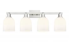 Innovations Lighting 716-4W-SN-G558-6GWH - Bella - 4 Light - 33 inch - Brushed Satin Nickel - Bath Vanity Light