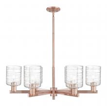 Innovations Lighting 716-6CR-AC-G1113 - Cobbleskill - 6 Light - 35 inch - Antique Copper - Stem hung - Chandelier