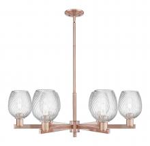Innovations Lighting 716-6CR-AC-G292 - Salina - 6 Light - 36 inch - Antique Copper - Stem hung - Chandelier