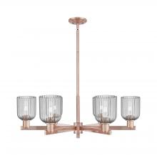 Innovations Lighting 716-6CR-AC-G559-5SM - Bridal Veil - 6 Light - 24 inch - Antique Copper - Chandelier