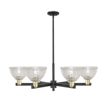 Innovations Lighting 716-6CR-BAB-G422 - Arietta - 6 Light - 38 inch - Black Antique Brass - Stem hung - Chandelier