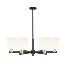 Innovations Lighting 716-6CR-BAB-G558-6GWH - Bella - 6 Light - 35 inch - Black Antique Brass - Stem hung - Chandelier