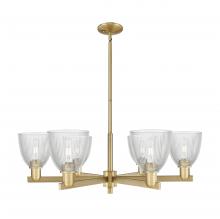Innovations Lighting 716-6CR-BB-G382 - Castile - 6 Light - 36 inch - Brushed Brass - Stem hung - Chandelier