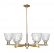 Innovations Lighting 716-6CR-CB-G382 - Castile - 6 Light - 36 inch - Champagne Bronze - Stem hung - Chandelier