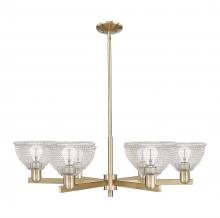 Innovations Lighting 716-6CR-CB-G422 - Arietta - 6 Light - 38 inch - Champagne Bronze - Stem hung - Chandelier