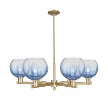 Innovations Lighting 716-6CR-CB-G483-8SB - Brookhaven Globe - 6 Light - 24 inch - Champagne Bronze - Chandelier