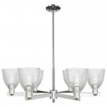 Innovations Lighting 716-6CR-PN-G382 - Castile - 6 Light - 36 inch - Polished Nickel - Stem hung - Chandelier
