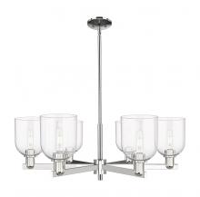 Innovations Lighting 716-6CR-PN-G558-6CL - Bella - 6 Light - 35 inch - Polished Nickel - Stem hung - Chandelier