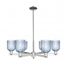 Innovations Lighting 716-6CR-PN-G559-5BL - Bridal Veil - 6 Light - 24 inch - Polished Nickel - Chandelier