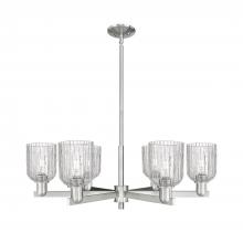 Innovations Lighting 716-6CR-SN-G559-5CL - Bridal Veil - 6 Light - 24 inch - Satin Nickel - Chandelier
