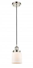 Innovations Lighting 916-1P-PN-G51 - Bell - 1 Light - 5 inch - Polished Nickel - Cord hung - Mini Pendant