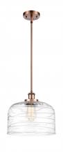 Innovations Lighting 916-1S-AC-G713-L - Bell - 1 Light - 12 inch - Antique Copper - Mini Pendant