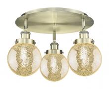 Innovations Lighting 916-3C-AB-G208-6 - Beacon - 3 Light - 18 inch - Antique Brass - Semi-Flush Mount