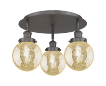 Innovations Lighting 916-3C-OB-G208-6 - Beacon - 3 Light - 18 inch - Oil Rubbed Bronze - Semi-Flush Mount