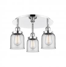 Innovations Lighting 916-3C-PC-G52 - Edison - 3 Light - 17 inch - Polished Chrome - Semi-Flush Mount