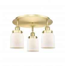 Innovations Lighting 916-3C-SG-G51 - Cone - 3 Light - 17 inch - Satin Gold - Flush Mount