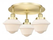 Innovations Lighting 916-3C-SG-G531 - Oxford - 3 Light - 19 inch - Satin Gold - Flush Mount