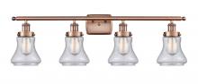 Innovations Lighting 916-4W-AC-G194 - Bellmont - 4 Light - 36 inch - Antique Copper - Bath Vanity Light