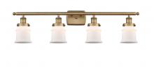 Innovations Lighting 916-4W-BB-G181S - Canton - 4 Light - 36 inch - Brushed Brass - Bath Vanity Light