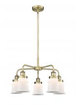 Innovations Lighting 916-5CR-AB-G181S - Canton - 5 Light - 24 inch - Antique Brass - Chandelier