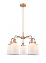 Innovations Lighting 916-5CR-AC-G181 - Canton - 5 Light - 25 inch - Antique Copper - Chandelier