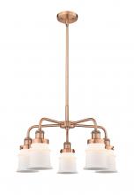 Innovations Lighting 916-5CR-AC-G181S - Canton - 5 Light - 24 inch - Antique Copper - Chandelier