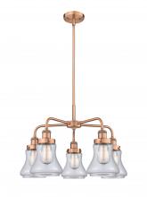 Innovations Lighting 916-5CR-AC-G192 - Bellmont - 5 Light - 25 inch - Antique Copper - Chandelier