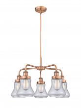 Innovations Lighting 916-5CR-AC-G194 - Bellmont - 5 Light - 25 inch - Antique Copper - Chandelier