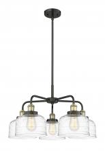 Innovations Lighting 916-5CR-BAB-G713 - Bell - 5 Light - 26 inch - Black Antique Brass - Chandelier