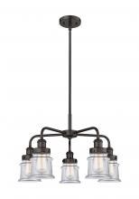 Innovations Lighting 916-5CR-OB-G182S - Canton - 5 Light - 24 inch - Oil Rubbed Bronze - Chandelier