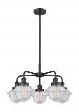 Innovations Lighting 916-5CR-OB-G534 - Oxford - 5 Light - 26 inch - Oil Rubbed Bronze - Chandelier